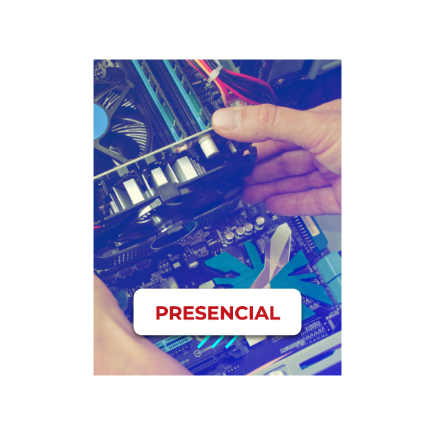 Vitrine do curso de montagem e manutenção de computadores presencial da  Microlins - Vertical